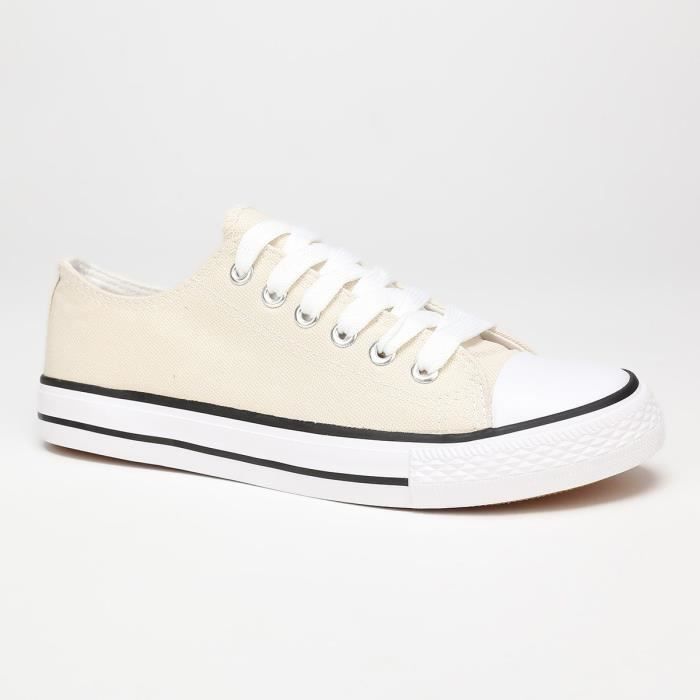 Tennis basses beiges