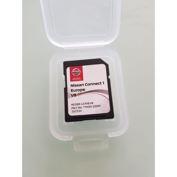 Carte SD GPS Europe 2018 V8 - Nissan Connect 1