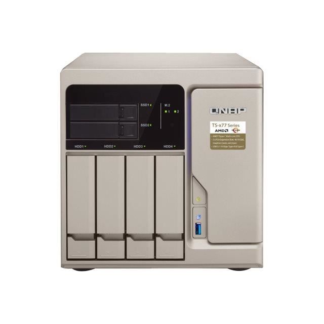 QNAP TS-677 Serveur NAS 6 Baies SATA 6Gb-s RAID 0, 1, 5, 6, 10, JBOD, disque de réserve 5, 6 disques de secours, disque de…