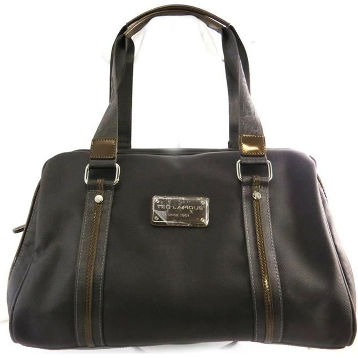Ted Lapidus [M8642] - Sac bowling Ted lapidus taupe
