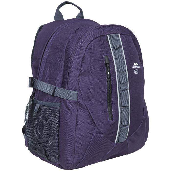 Trespass Deptron Sac à Dos Mixte Adulte, Violet Baies Sauvages, Taille Unique