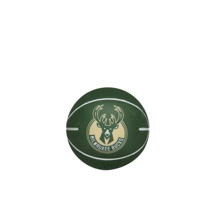 Ballon NBA Dribbler Milwaukee Bucks - vert - Taille 3