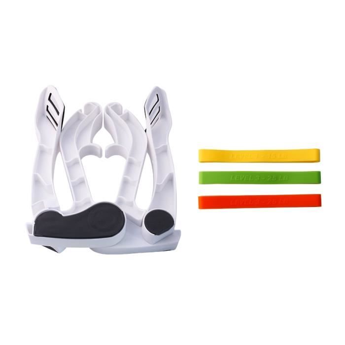 WHITE -Wonder Arms – bande d'exercice pour le haut du corps, Biceps, épaules, poitrine, dos, appareil d'entraînement pour Brawn
