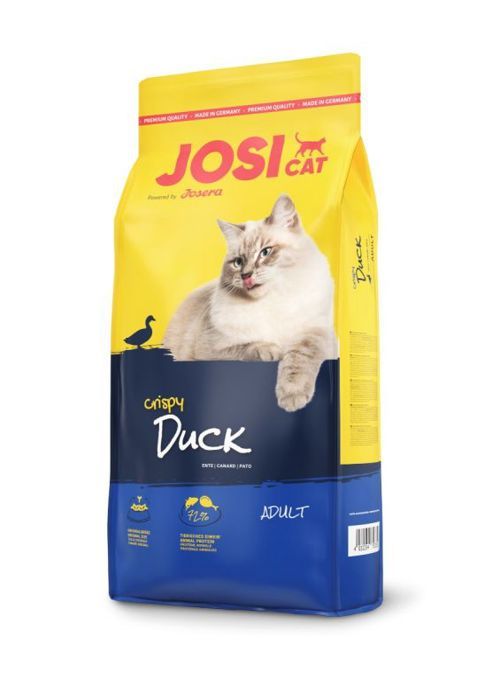 Croquette - JOSERA - JosiCat Crispy Duck - 10kg - Saveur Canard - Adulte - 27% Protéines Croquette - JOSERA - JosiCat Crispy Duck - 10kg - Saveur Canard - Adulte - 27% Protéines