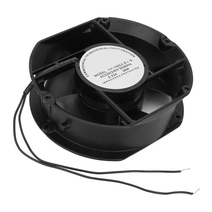OMABETA ventilateur axial ovale FP-108EX S1-S AC ventilateur Axial AC220V 38W ovale roulement à billes bricolage materiel