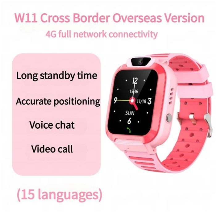 W11 Montre intelligente pour enfants de 5e génération géolocalisation appareil photo - vue 2