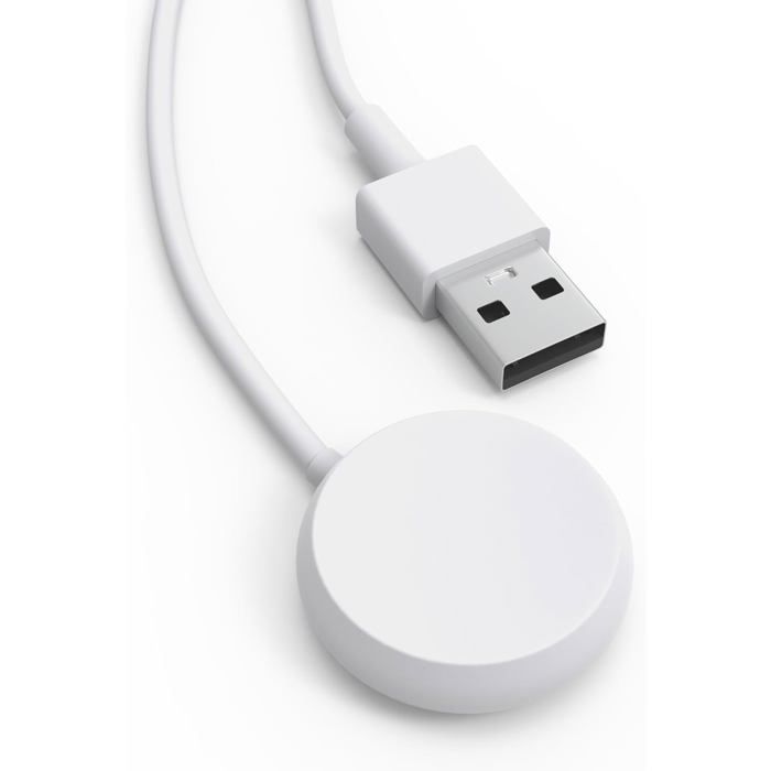 CÂBLE RECHARGE MONTRE-Chargeur USB 1，9M Compatible Google Pixel Watch 1 Blanc (Pas Pour Pixel Watch 2)
