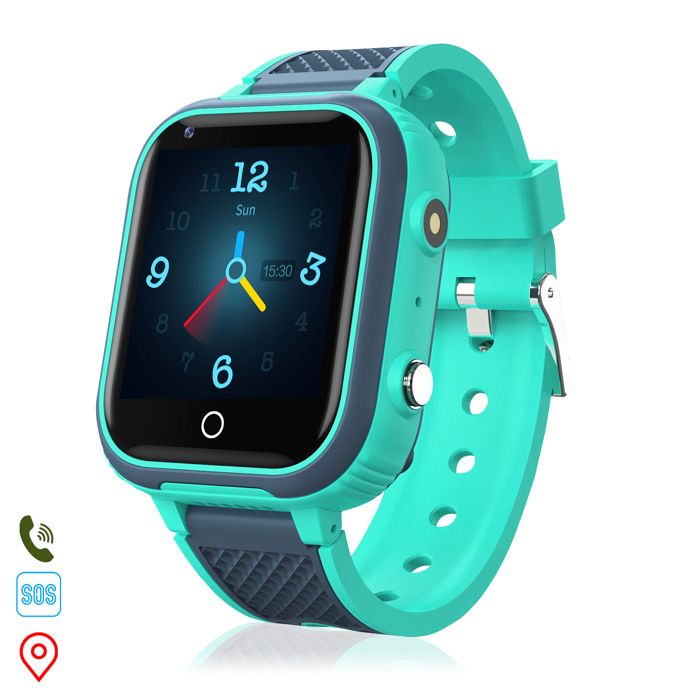 DAM Smartwatch 4G GPS et Wifi LT21 pour enfants. Vidéoconférences localisateur et communication à 3 voies. 4 2x1 5x5 5 Cm.Turquoise DAM Smartwatch 4G GPS et Wifi LT21 pour enfants. Vidéoconférences localisateur et communication à 3 voies. 4 2x1 5x5 5 Cm.Turquoise