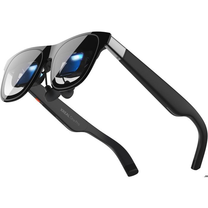 Lunettes de réalité augmentée - XREAL - One Pro M (57–66 mm) - 57° FOV - 120Hz - Puce spatiale X1 (3 ms)