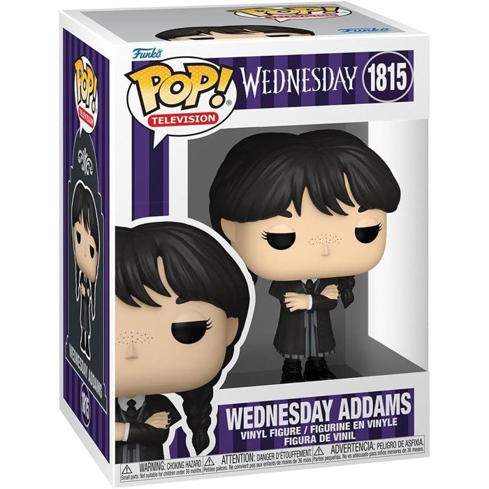 Figurine Funko Pop TV Wednesday Addams - vue 3