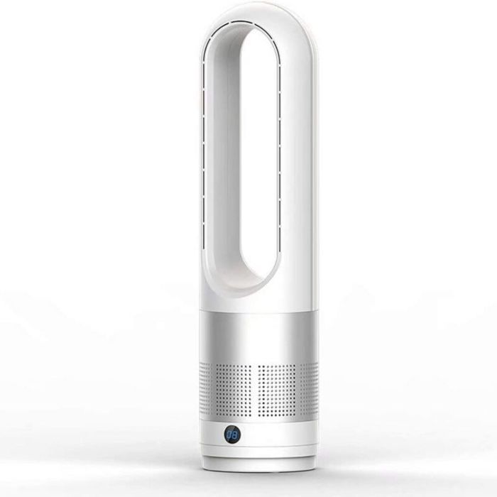 Ventilateur tour sans pales - PZCC - 18 pouces - Refroidissement et chauffage - 8 vitesses - Minuterie 8h - Pzcc