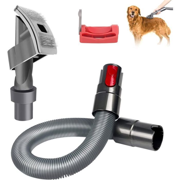 Brosse aspirateur pour chien - Unbrand - Compatibilité Dyson V7 V8 V10 V11 V12 V15 - Brosse à poils danimaux