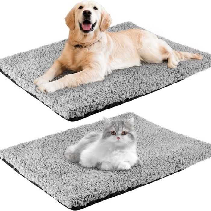 Lot of 1 coussin Auto-Chauffant pour Chat & Chien Tapis Couverture Thermique Confortable et écologique Lavable Anti-dérapant Etan
