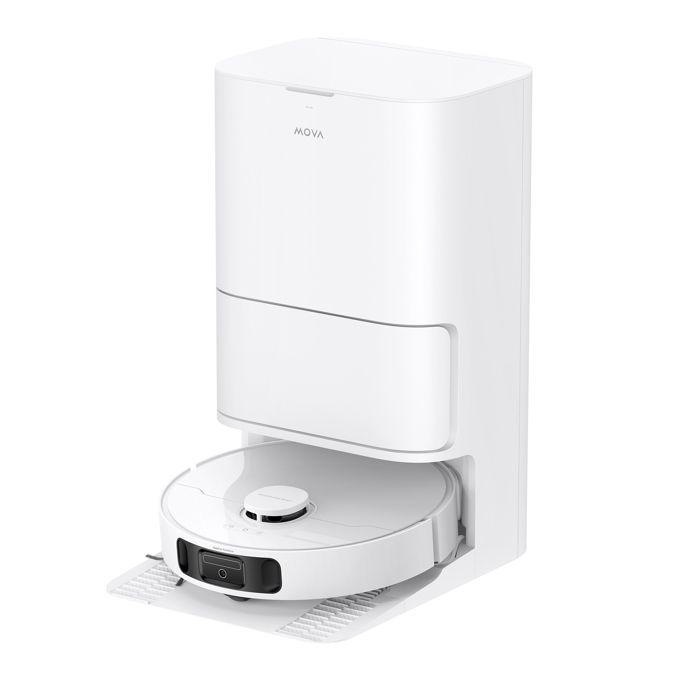 Reconditionné B2 MOVA E40 Ultra Blanc Robot aspirateur laveur 19000 Pa navigation intelligente