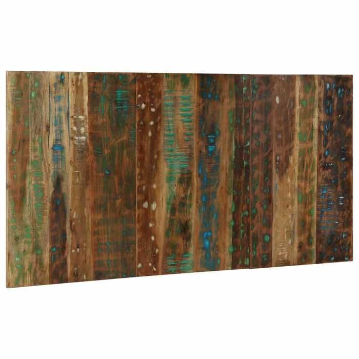 Meuble de chambre - HAOSHOP - Tête de lit moderne - multicolore 160 cm bois massif récupération（22280)