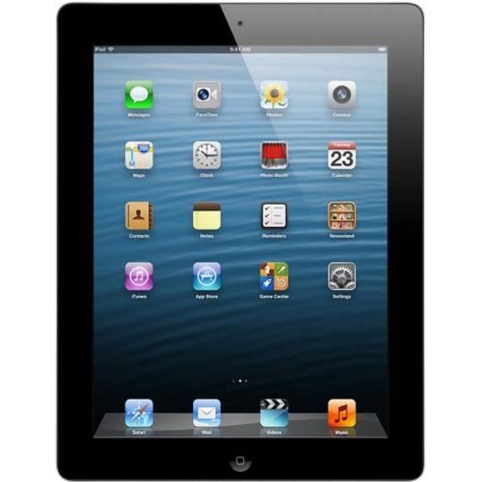 Apple iPad with Retina display Wi-Fi 4ème génération tablette 16 Go 9.7 IPS (2048 x 1536) noir démo