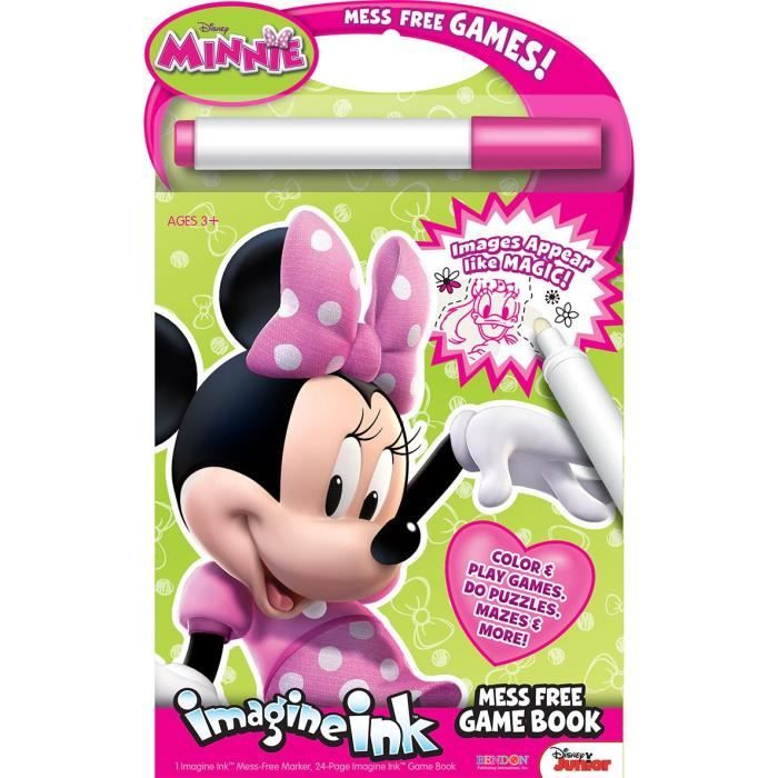 Jeu De Coloriage Bendon Publishing Minnie Mouse Imaginez Ink Mess Gratuit Game Book Nya7o Cdiscount Jeux Jouets