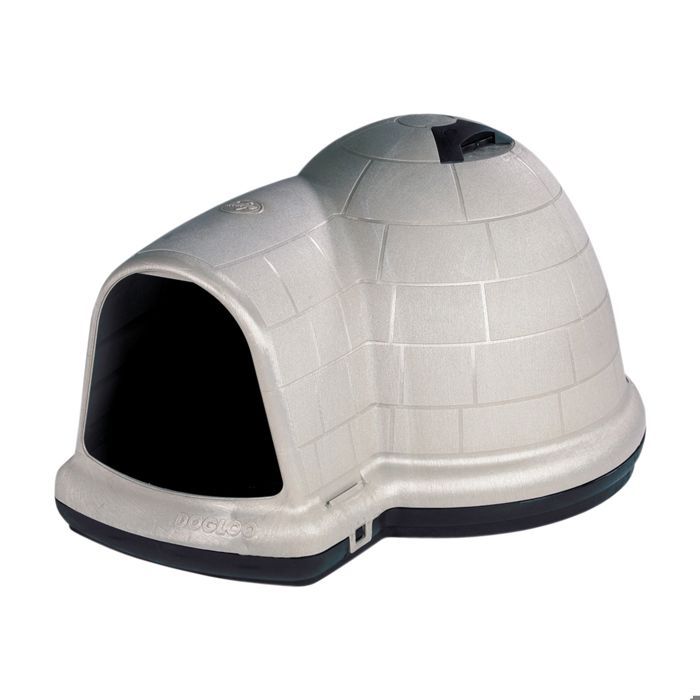Meilleurs prix pour Igloo Indigo - Niche plastique Petmate pour chien