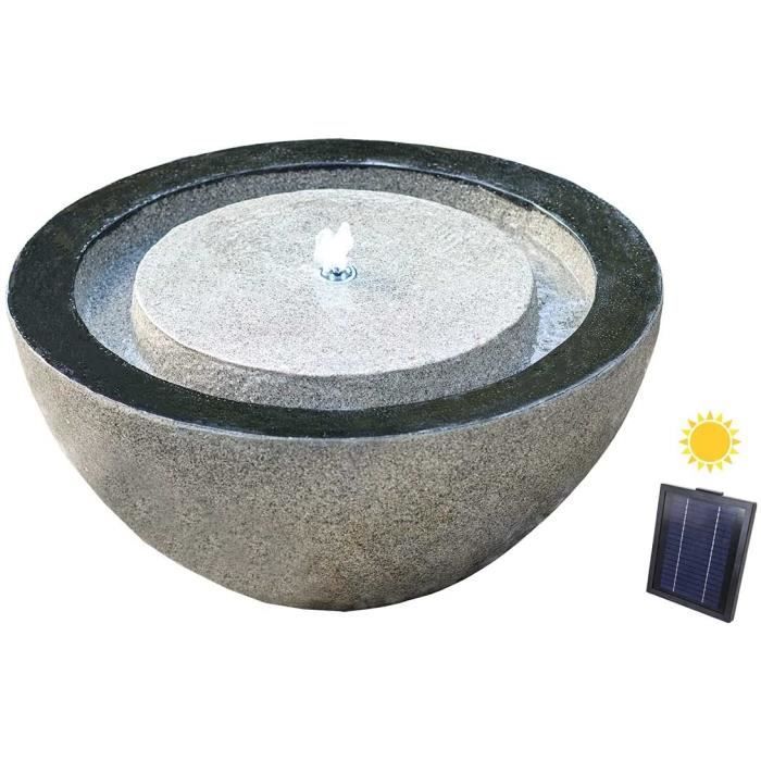 Fontaine Solaire Parapluie | Déco Jardin | Écologique | Sans Fil