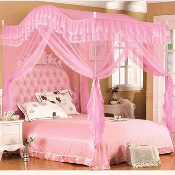 Ciel De Lit Bebe Fo7l7 Rideau De Lit Voute A 4 Coins Voute Net Carre Princesse Moustiquaire Ecran Interieur Exterieur Grand Lit Cdiscount Puericulture Eveil Bebe