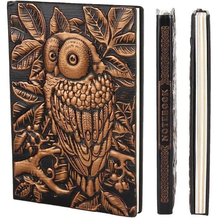 Lot De 7 Carnets Notes A5 MALLOOM – Couverture Rigide Simili Cuir, Ligné, Avec élastique Et Porte-stylo – 14x21 Cm