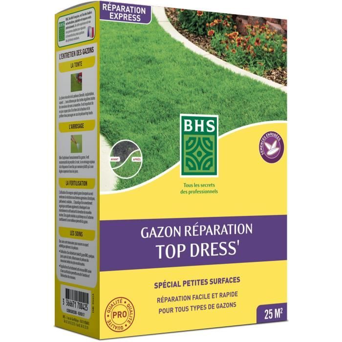 BHS Gazon regarnissage Topdress 500g /nc