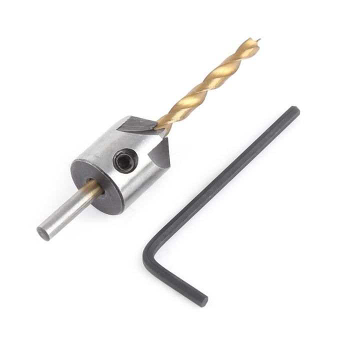 Foret HSS Haute Vitesse Pour Métal - Tige 1/2 Pouce, Parfait Pour Perçage Acier