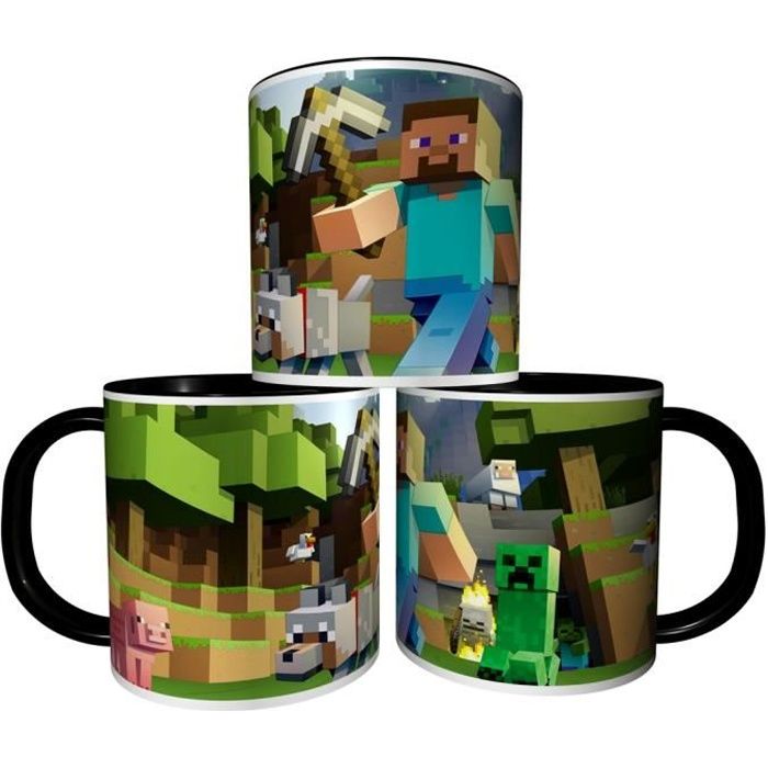 Mug collection design Tasse à café - JEU VIDEO MINECRAFT Réf 03