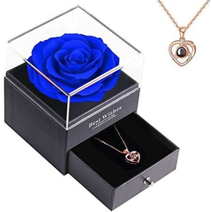 SANOTO - Rose Eternelle, Cadeau Anniversaire Femme, Idee Cadeau