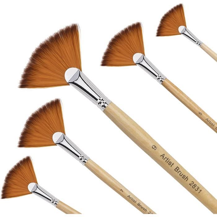 10PCS Pinceaux de Peinture, Kit Pinceau de Peinture Enfant Enfants Peinture Brosse à Poils Ronds 10PCS Pinceaux de Peinture, Kit Pinceau de Peinture Enfant Enfants Peinture Brosse à Poils Ronds
