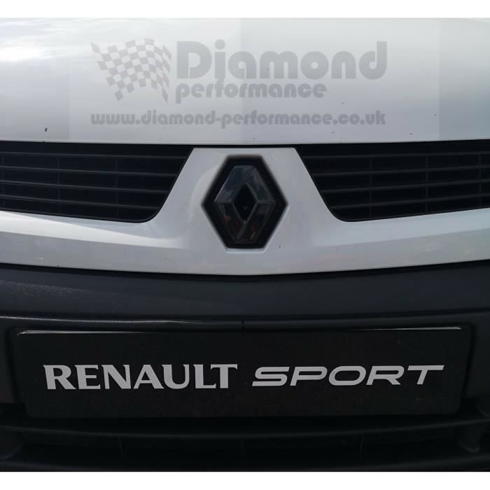 FRONT logo COVER for Renault Kangoo Mk1 19972007 in Gloss Black front