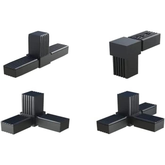 20 Connecteurs Plastique Cube Pour Meuble Rangement - Assemblage Étagères Chaussures