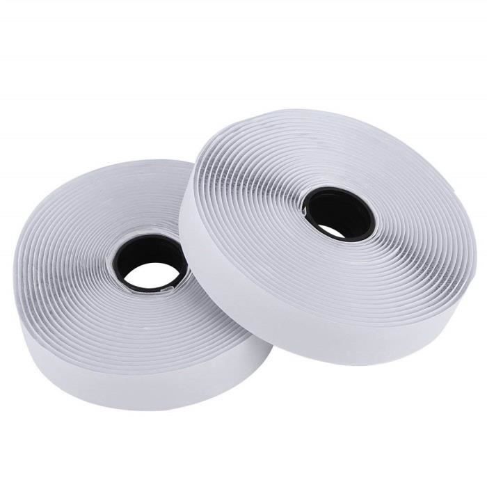 4,8/ m / solide support autocollant ruban adh/ésif Bande Fermeture / Double face Sticky/ Lot de 2/ 16/ pieds Longueur 2/ cm Largeur Heavy Duty Scratch et rouleau de ruban adh/ésif/