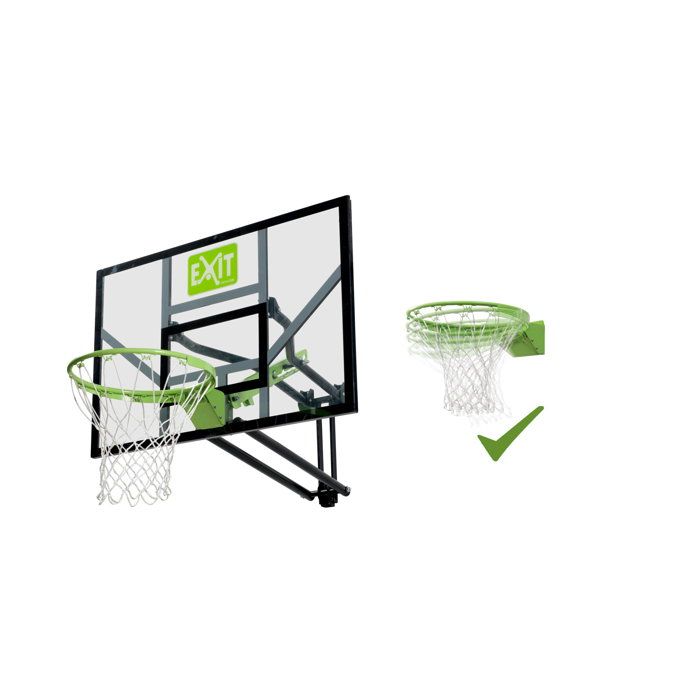 Panier de Basket mural - EXIT TOYS - Galaxy - Vert - Enfant - Anneau de dunk Panier de Basket mural - EXIT TOYS - Galaxy - Vert - Enfant - Anneau de dunk