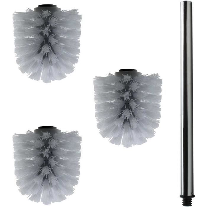 Lot De 24 Têtes De Brosse De Toilette Jetables Pour Le