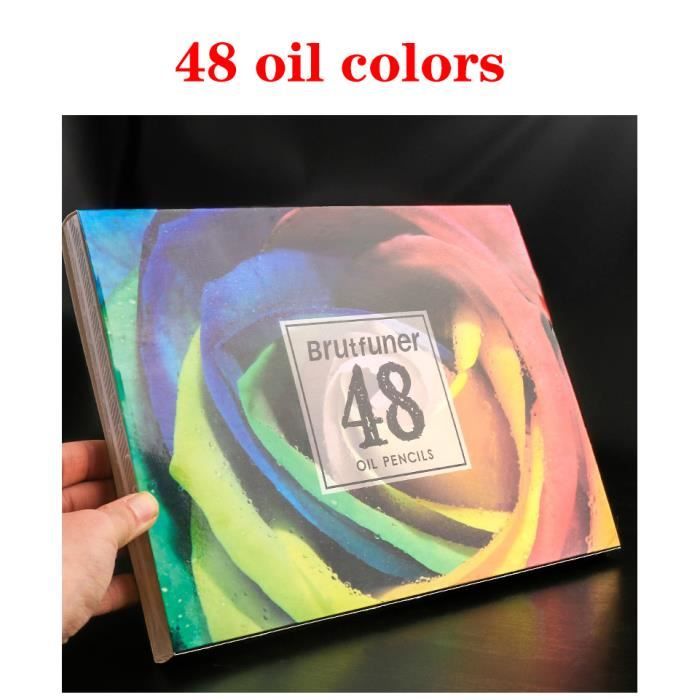 Boîte De 48 Pastels Secs Carrés Jeffergarden - Couleurs Vives, Bâtons 6x8x8cm, Idéal Pour Artistes Et Débutants
