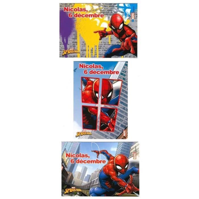 Lot De 10 Carte Postale Saint Nicolas Marvel Spider Man Modele Aleatoire 741 597 Cdiscount Beaux Arts Et Loisirs Creatifs