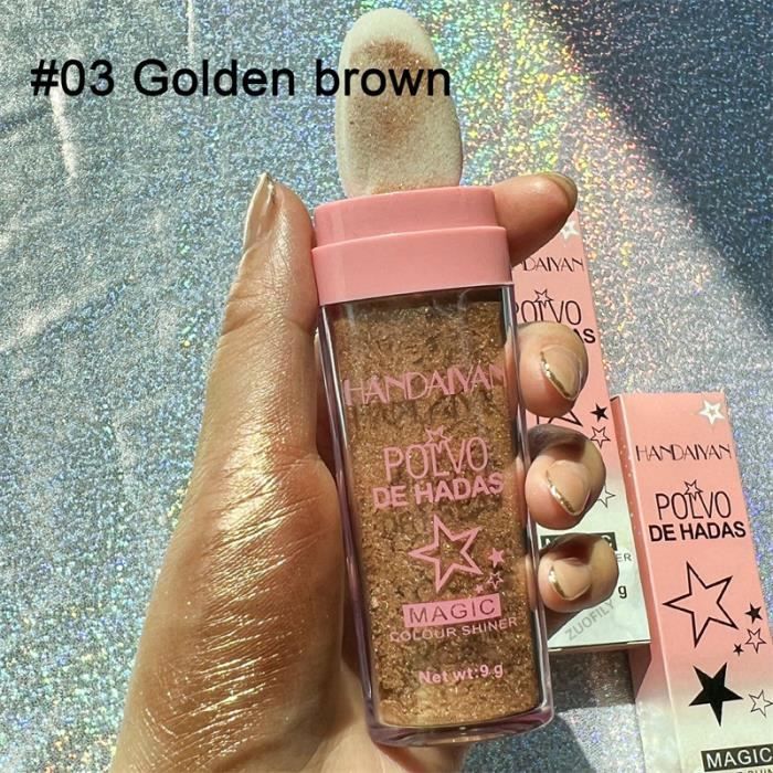 Paillettes Fines Dorées 100g - Pour Nail Art, Déco Créative Et Maquillage Scintillant