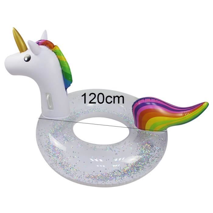 Flotteur Gonflable Géant WAHAISON D'été Pour Flamants Roses Pour Enfants Et Adultes Dans La Piscine Pour Les Fetes De Piscine 120cm Rose 61274 B