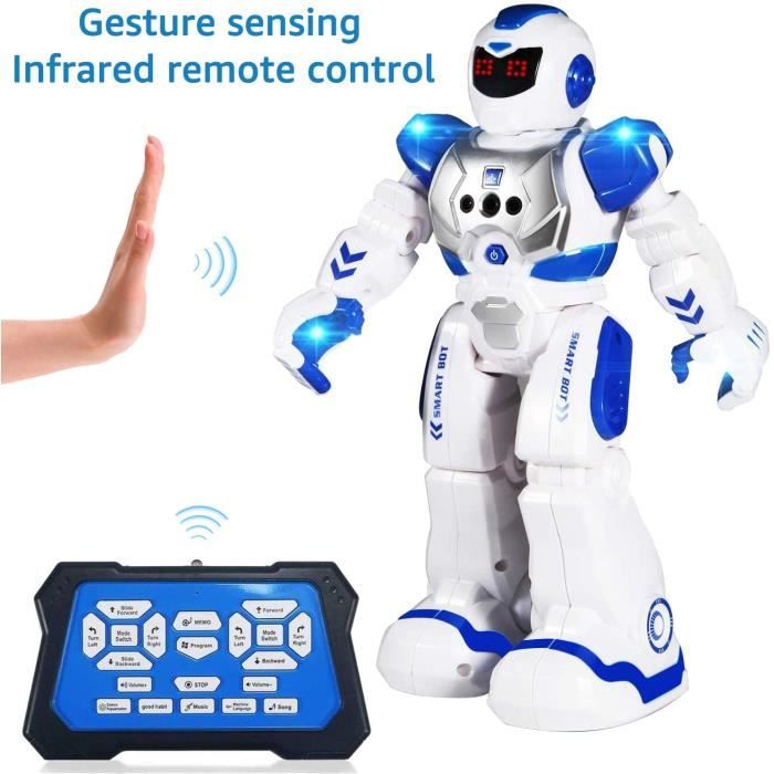 Robot Télécommandé VATOS Pour Enfants - Robot Interactif Danse, Commandes Gestuelles, Programmable | Cadeau 3-12 Ans