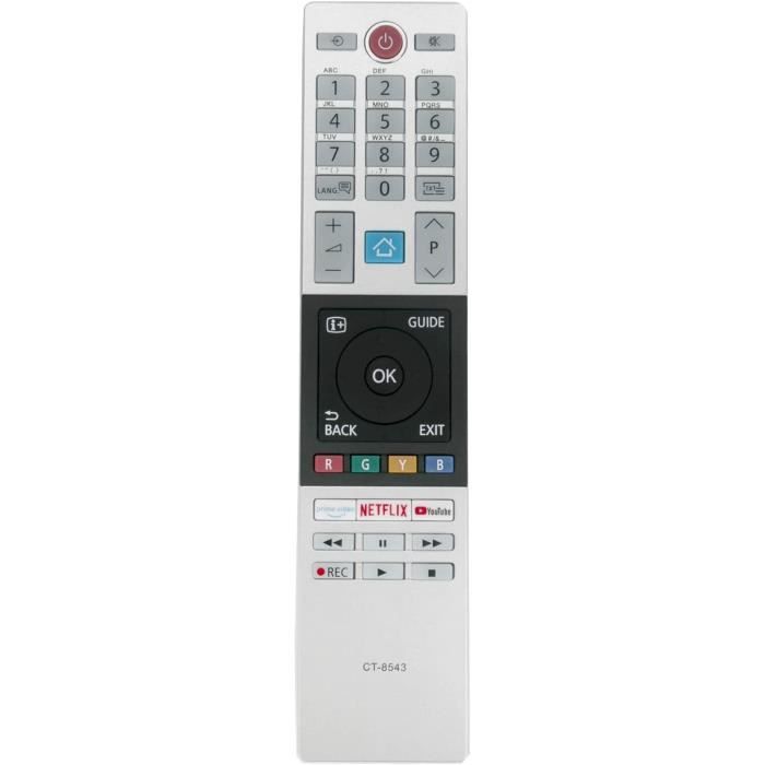 Télécommande sans fil pour Toshiba, CT-8543, pour tv hd LED, pièces de rechange, livraison directe