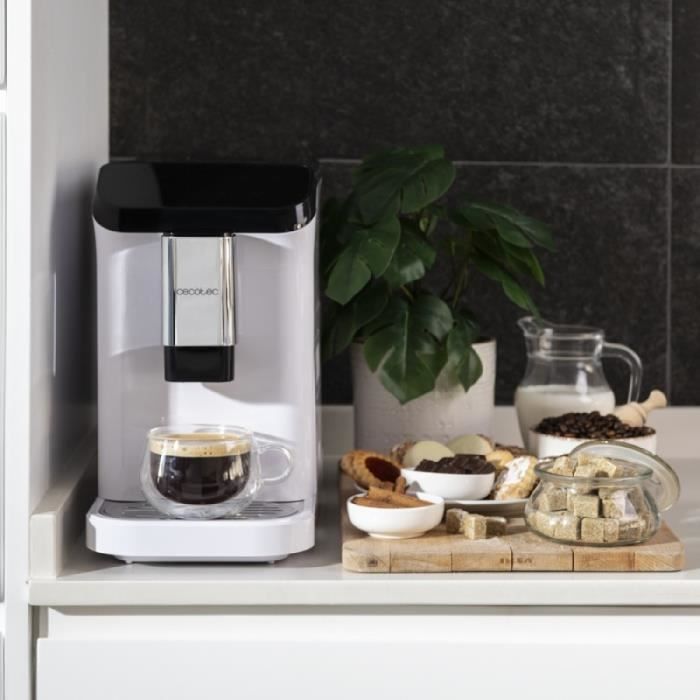 Machine à café méga-automatique Cremmaet Macchia White Cecotec