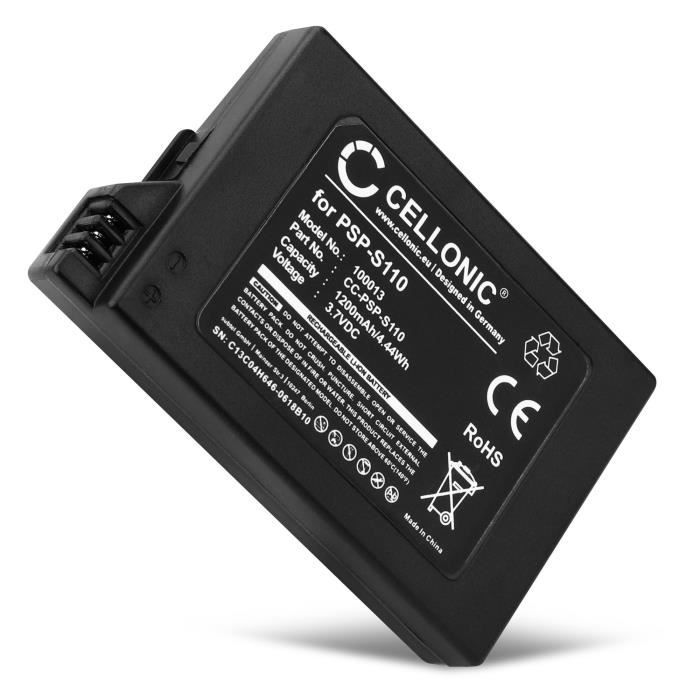 Batterie remplacement pour console PSP Brite (3000 / 3004