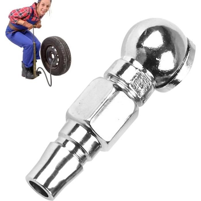 Buse De Gonflage De Pneu Pour Compresseur D'Air,Clip De Gonflage De