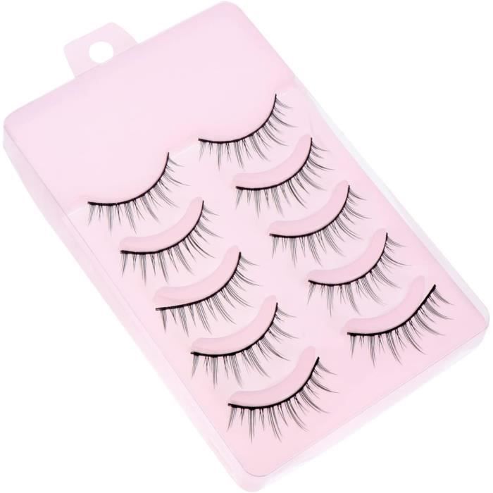 3 Paires De Faux Cils Magnétiques Réutilisables - Effet 3D Volumineux, Longue Tenue