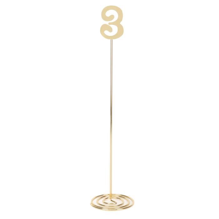 24 Supports Numéro De Table En Bois Noir - Pour Mariage, événement, Bureau - Design Semi-circulaire - 8