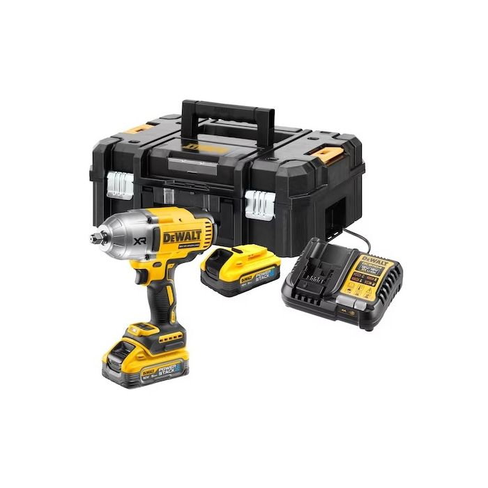 Boulonneuse 12? XR 18V DEWALT 5Ah Li Ion Brushless 1396 Nm Jonc de Sécurité DCF900H2T QW - vue 2