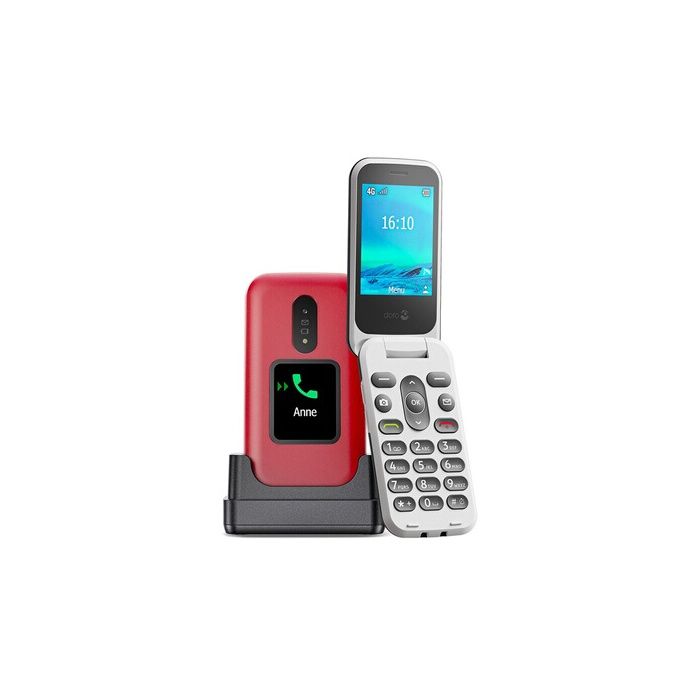 Téléphone mobile - DORO - Doro 2880 SC - 4G LTE - Écran tactile 2.8 - Bluetooth 5.0