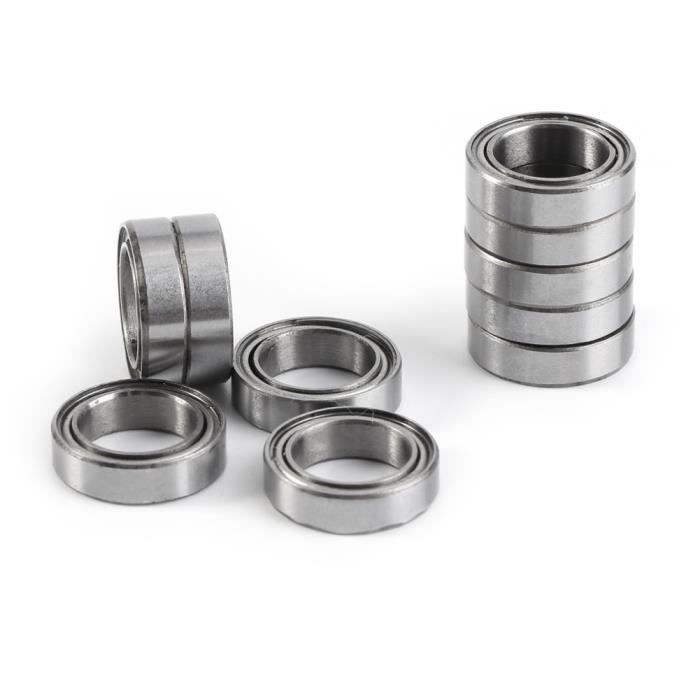 Agatige Roulement de Voiture RC, 8pcs 3 X 7 X 2mm Pièces de Mise à Niveau de roulement pour K969 K989 P929 1/28 RC Car