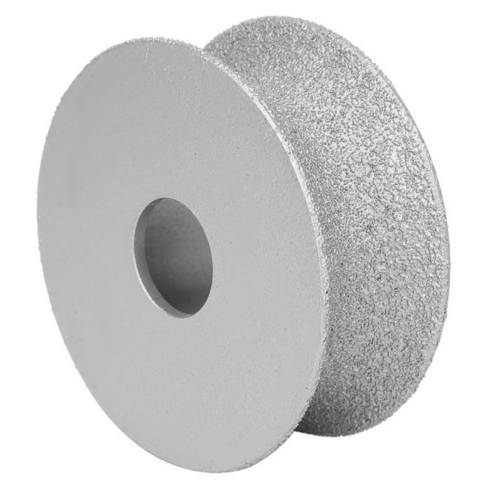 Meule 7.3cm Diamant Brasé Meule Meule Rome Abrasif Pour Pierre Céramique Verre Granit(0.5cm